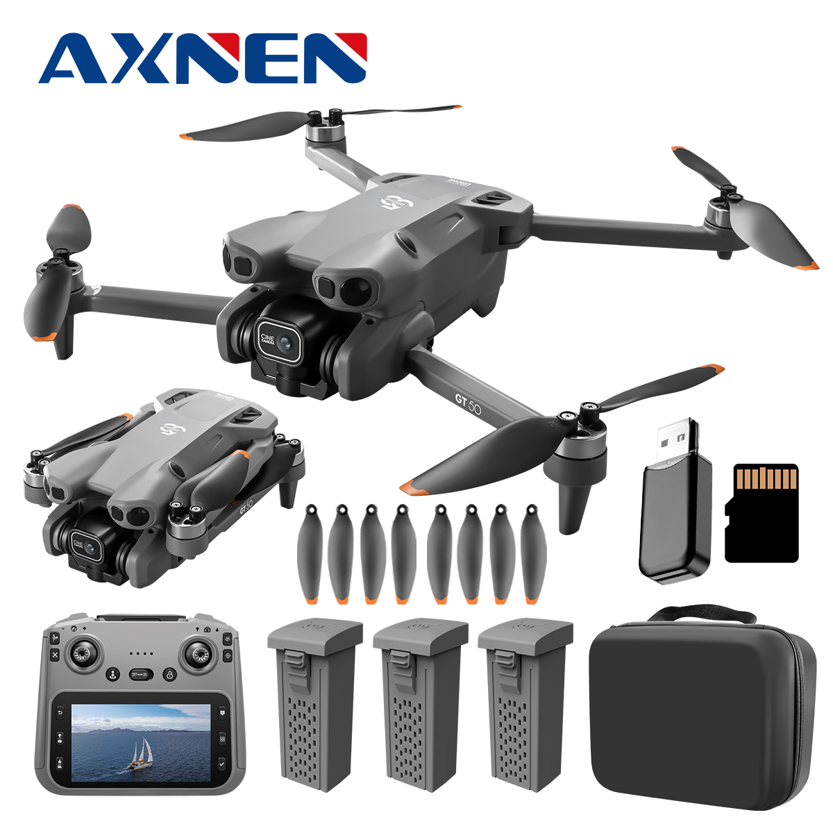 New GT50 Drone 4.3-Inch Screen - Jjrc Drone X12 review and price