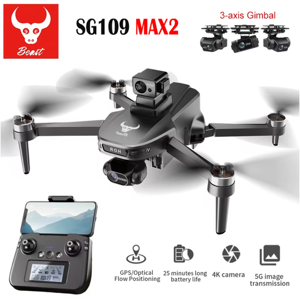 SG109 MAX2 Professional FPV 8K - Jjrc Drone X12 review and price